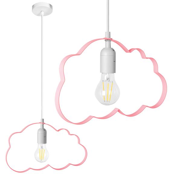 Hängelampe Cloud light pink