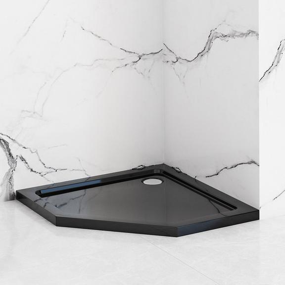 Ντους Diamond Black 90x90