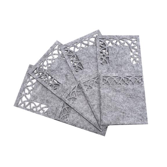 Pokrowiec na sztućce Świateczny 4 szt KF357-4G