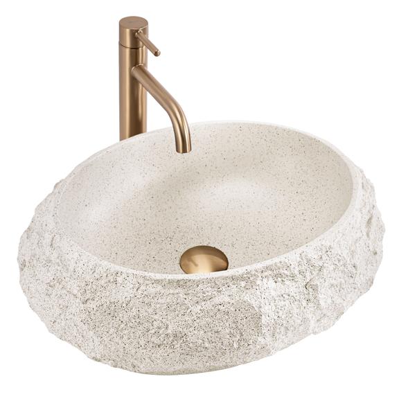 Rea Mika Beige lauapealne kraanikauss