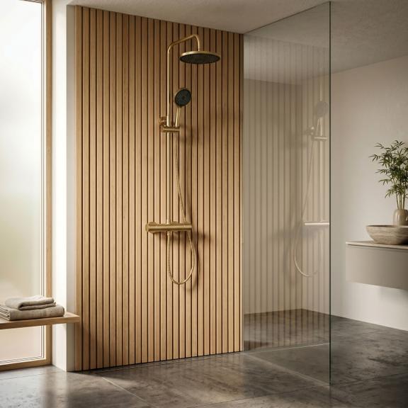 Sprchový set Rea Avanti Brush Gold