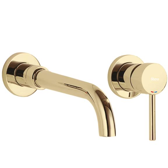 Grifo empotrado oculto Rea Lungo Gold + BOX