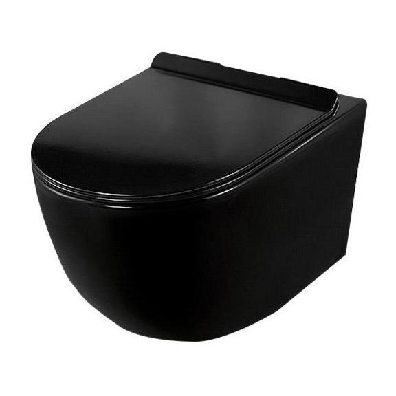 MISA WC PODWIESZANA CALANI LOYD SLIM BEZRANTOWA CZARNA
