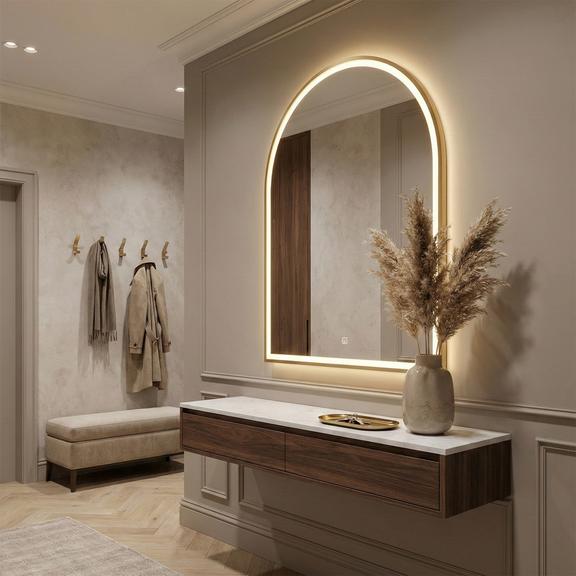 Дзеркало LED 60x100cm DART GOLD