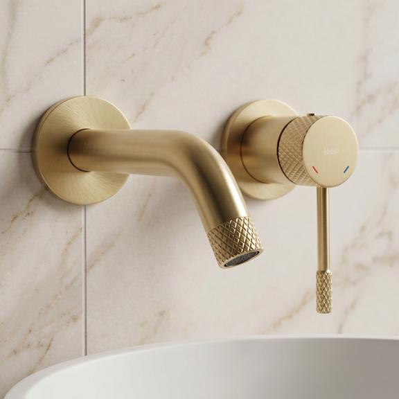 Unterputz Armatur REA Venti Brush Gold