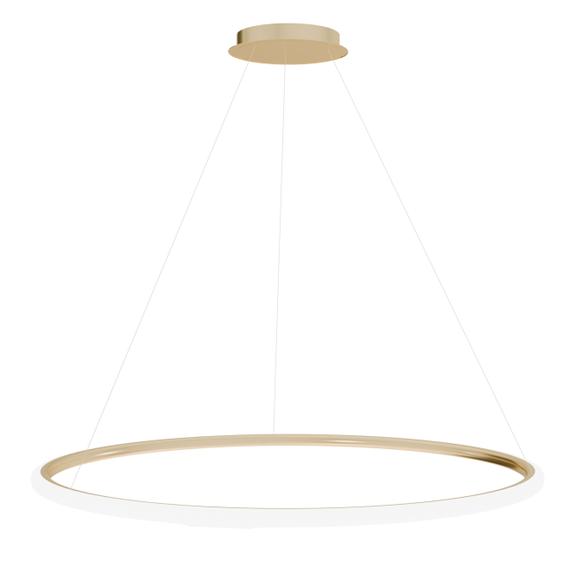 Lampa wisząca LED LHJ002-CP 60cm ZŁOTA