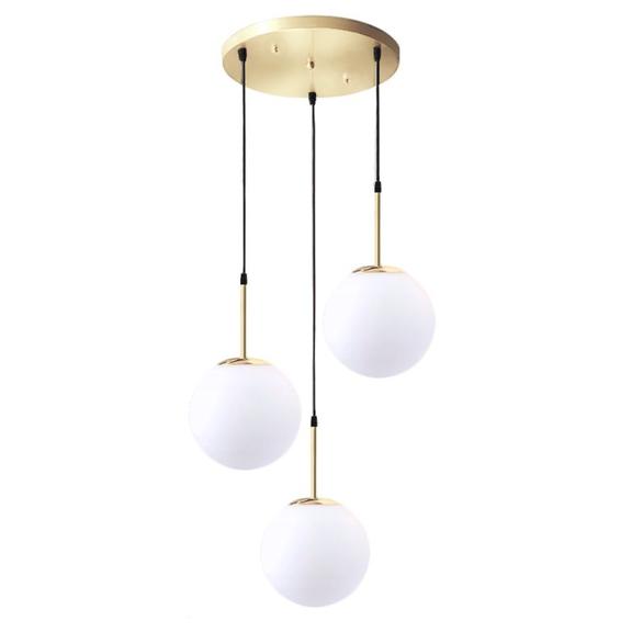 Hängelampe Kugel Gold APP656-3CPR