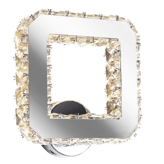 Wandlampe Kristall led quadrat APP415-W APP416-W