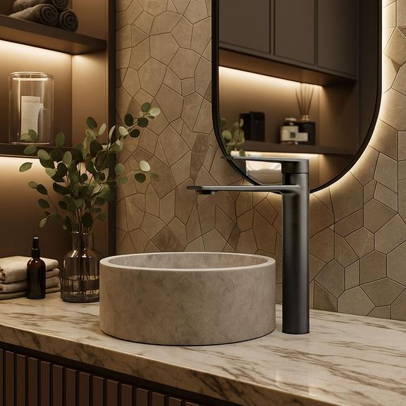 Смеситель REA Storm Titanium High