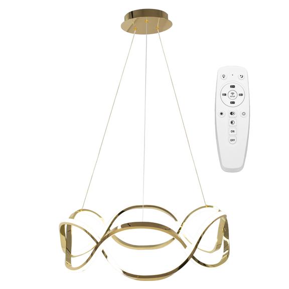 Lampe LED APP800-CP Twist Gold