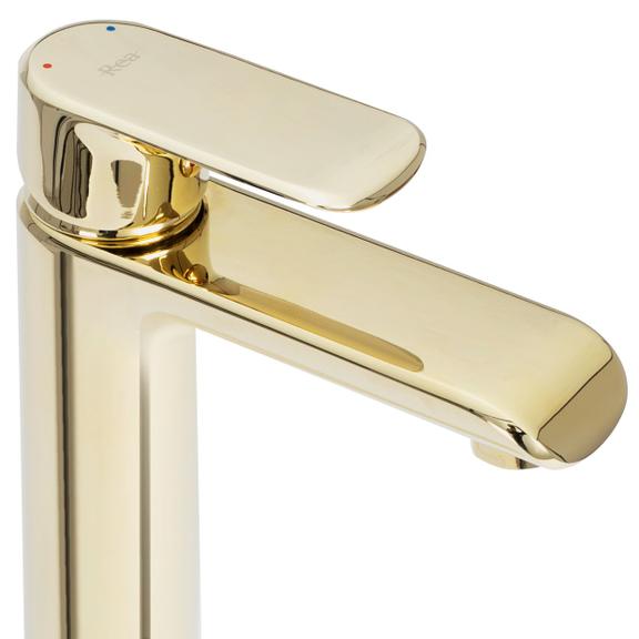 REA BLOOM Izlietnes maisītājs Gold High