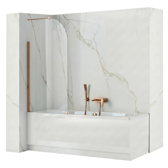 Bathtub screen Rea Travis Copper Brush 80