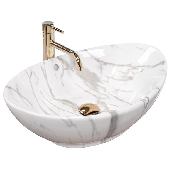 Умивальник на стільницю Rea Wendy Marmo
