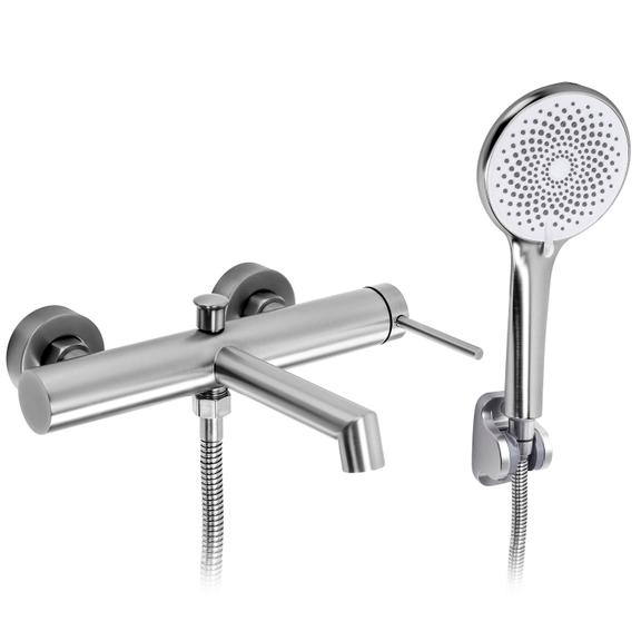 Fürdőkád csaptelep Rea Foss Nickel Brush