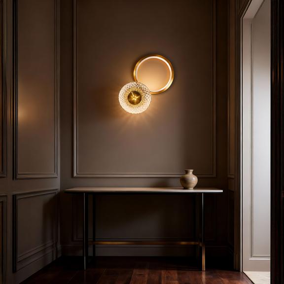 WANDLEUCHTE LED LHJ071-W Brush Gold