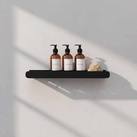Etagère de salle de bain SF03 60cm black matt