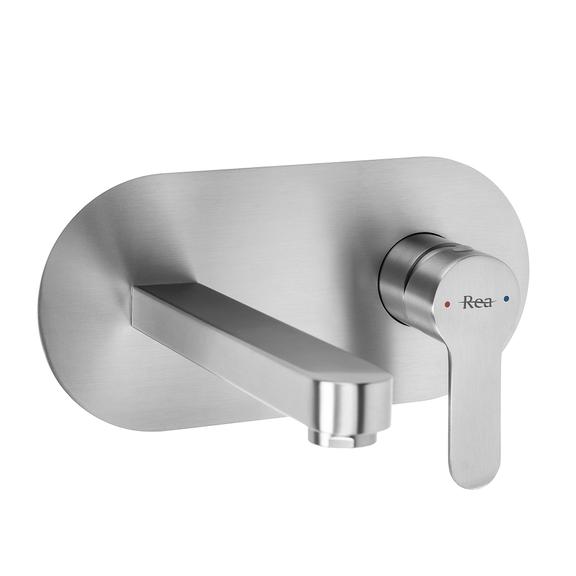 Wall Mounted faucet REA Arcos Brush Nickel