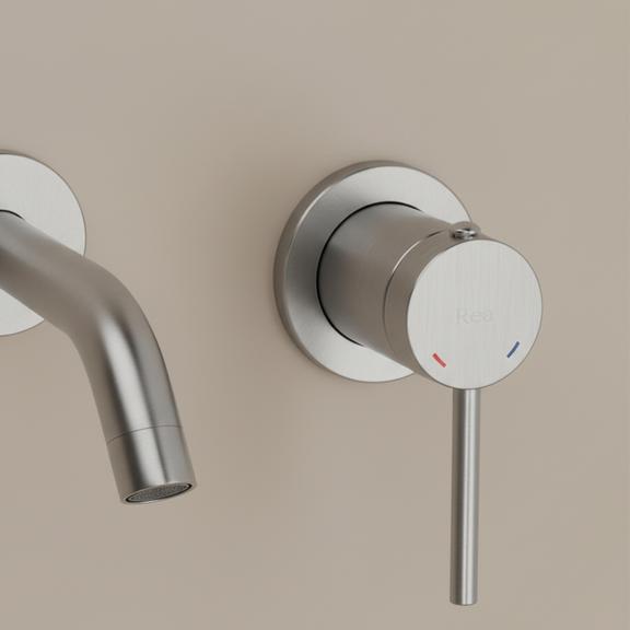 Falra szerelhető csaptelep Rea Clif Brush Nickle