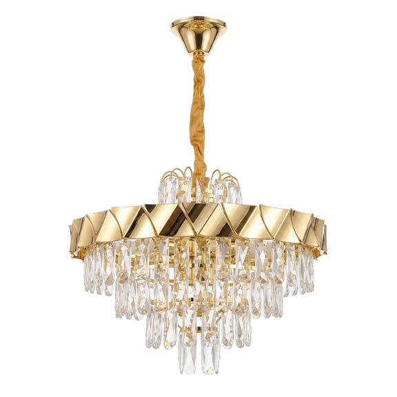 Кристална висяща лампа SWE076-CP 50cm GOLD