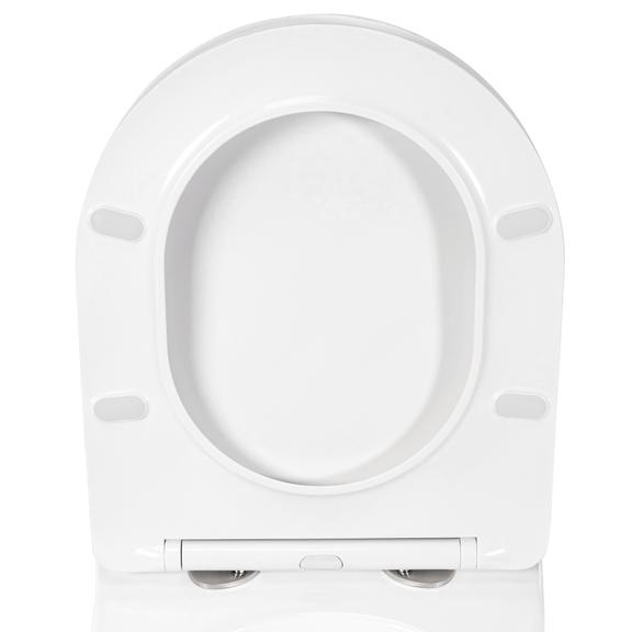 Сидіння-кришка для унітазу UF FLAT WHITE CARLO