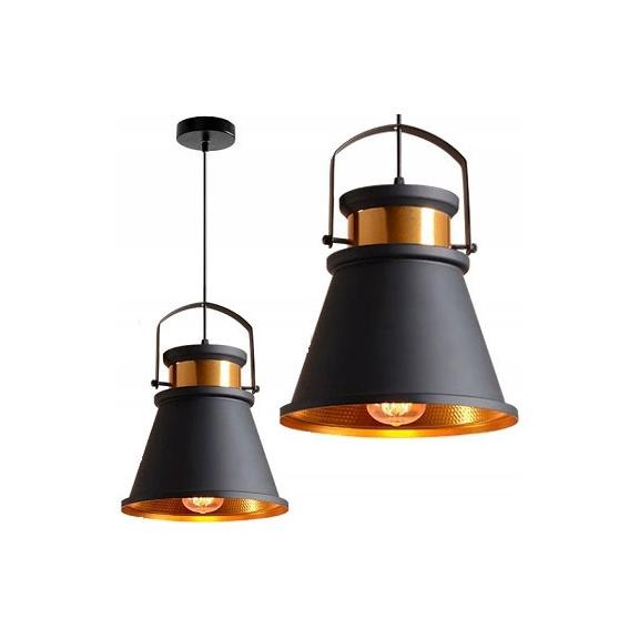 Hängelampe ASTI C Black/ Gold