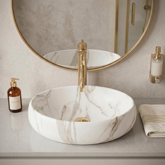 Lavabo sobre encimera Rea Linda Lava Mat