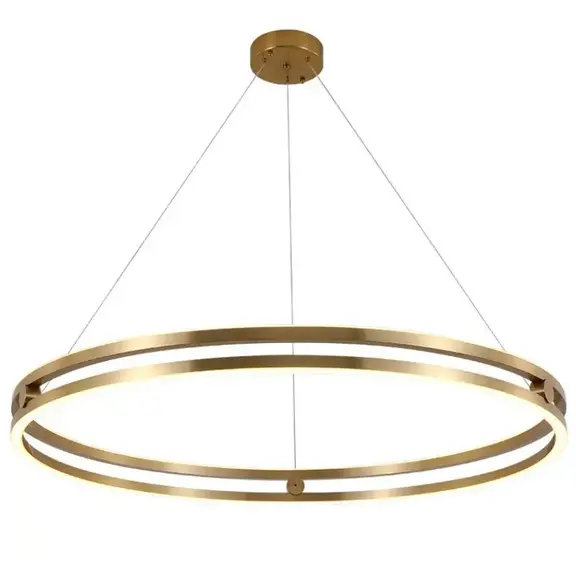 Lampa wisząca LHJ015-CP 60 CM GOLD