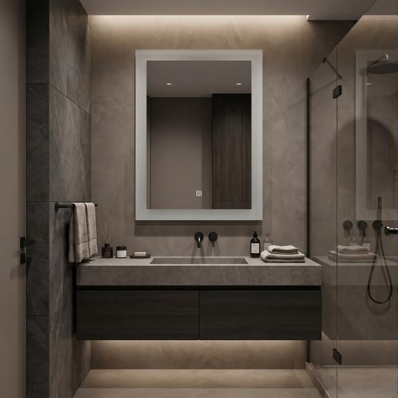 Lustro ścienne LED 60x80cm SAB-3426