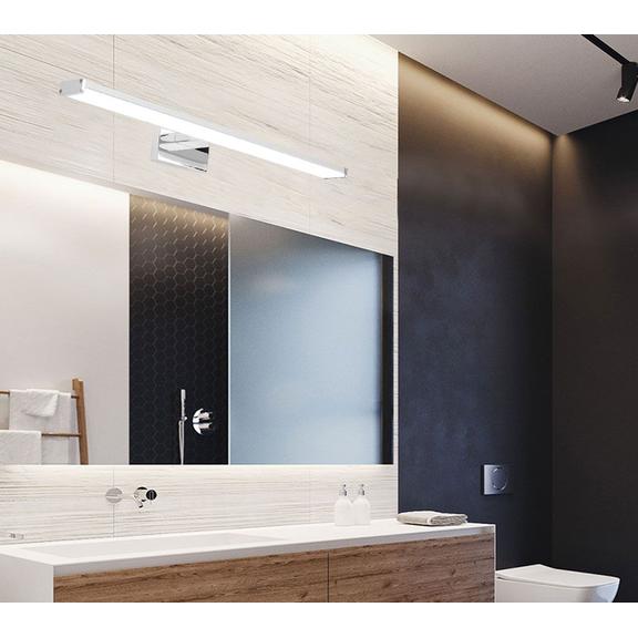 LED sieninis šviestuvas 8W 40CM APP368-1W CHROM