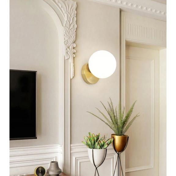 Wandlampe Kugel APP950-1W Gold