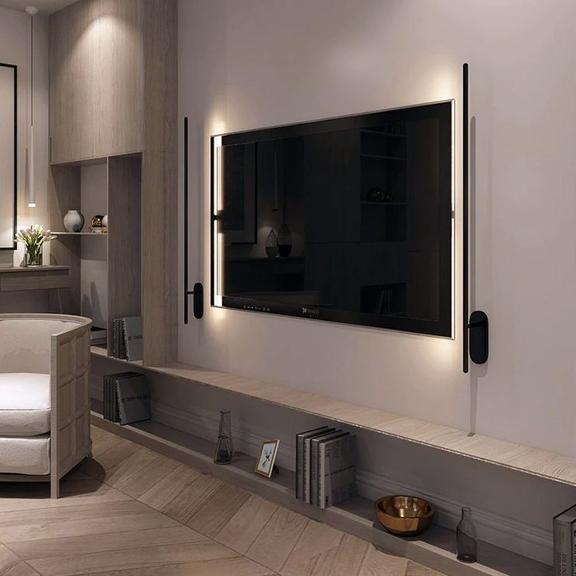 Bad Spiegelleuchte 12W 92cm APP584-1W Chrom