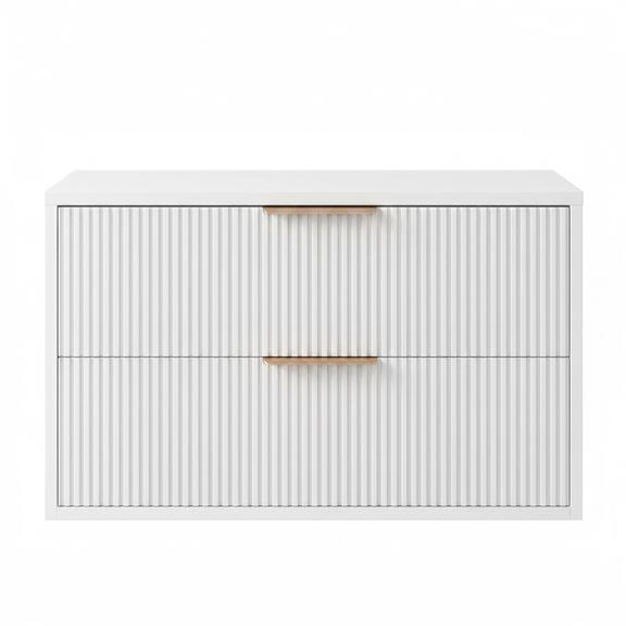 Vonios spintelė po praustuvu Rea Mono 80cm White