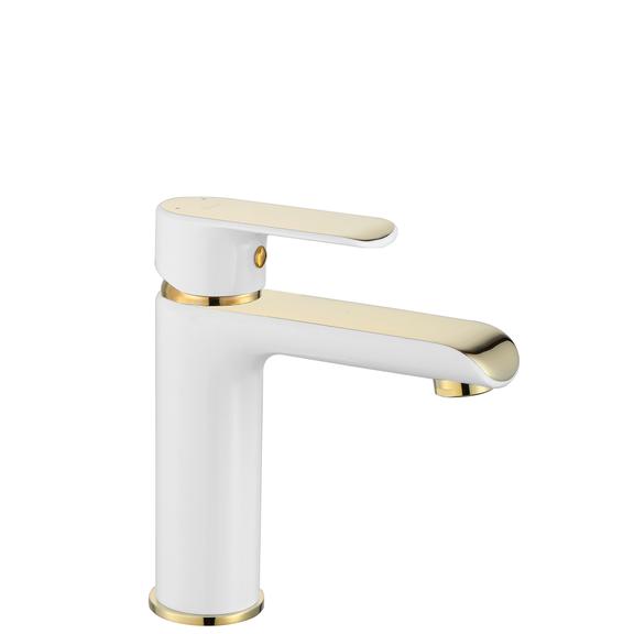 Grifo de LAVABO REA Bloom White Gold Low