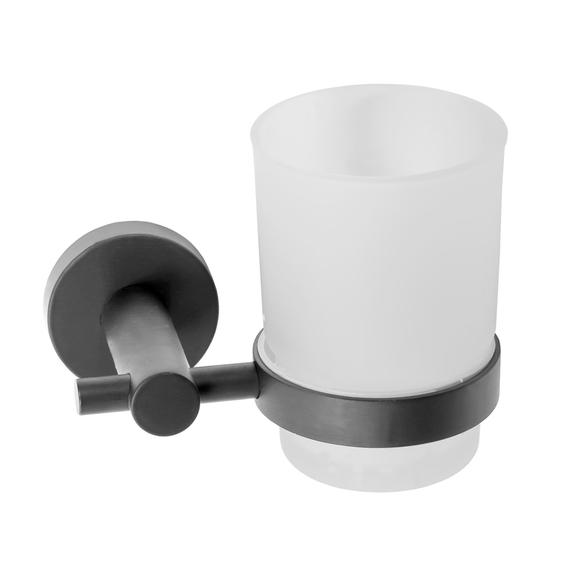 Tasse de salle de bains 322233A LEO Dark Titanium