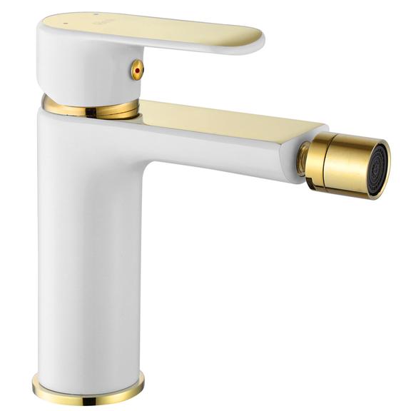 Bidet faucet Rea Bloom White gold
