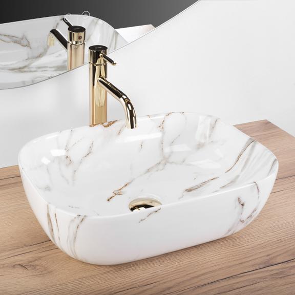 Countertop Basin Rea Belinda Aiax Marble