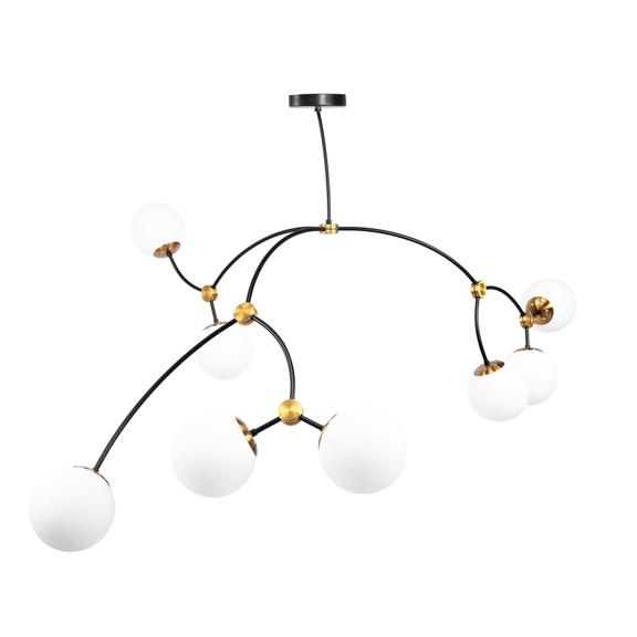 Deckenleuchte BLACK MAT APP1673-8CP