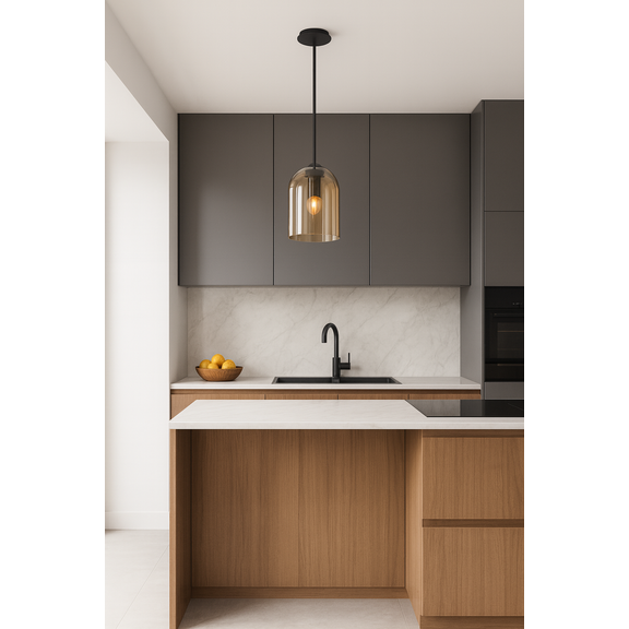 Hängeleuchte APP1704-1PC Amber