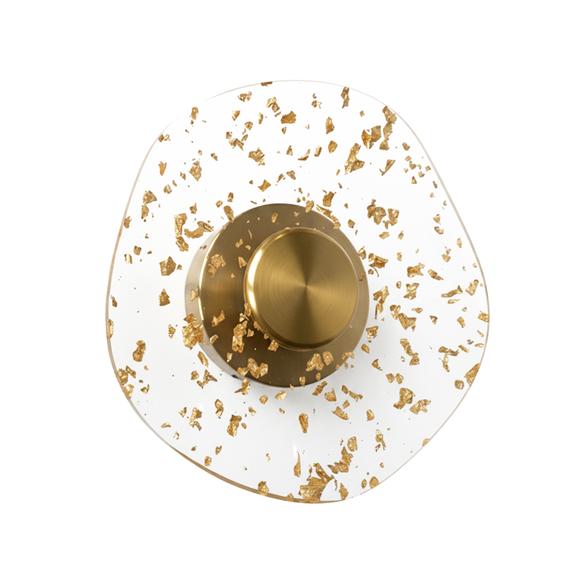 Wandlampe LED APP1794-W Brush Gold