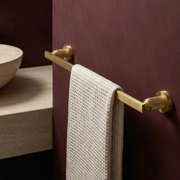 Bathroom hanger 81301 Rivo Brush Gold