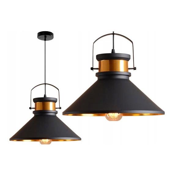 Hängelampe ASTI B Black/ Gold