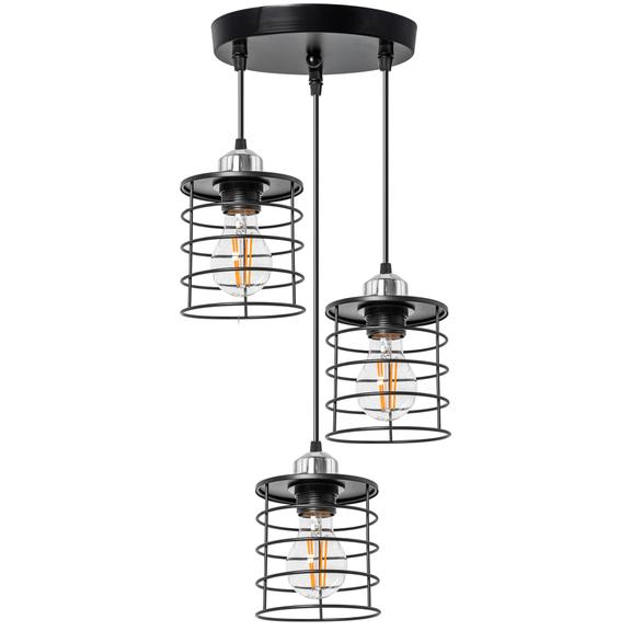 Hängelampe Loft Black 392204