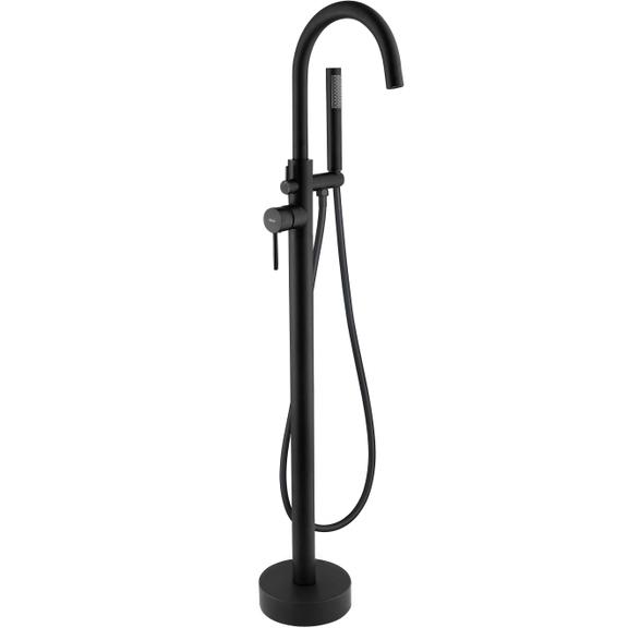 Змішувач підлоговий Rea Lungo Black