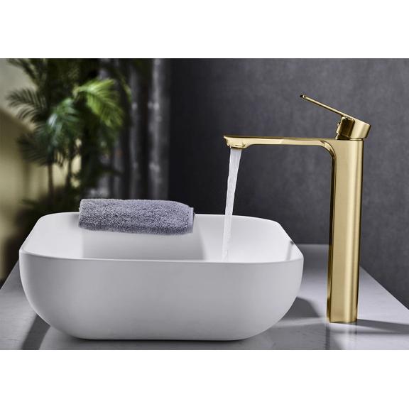 REA URBAN Mešalnik za umivalnik Gold High