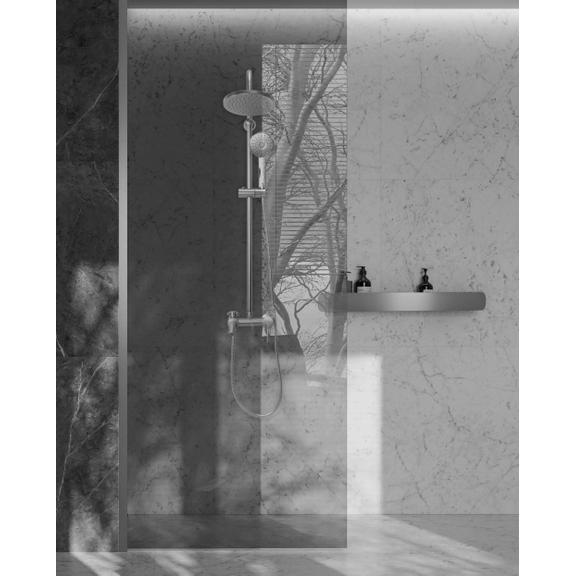 Półka łazienkowa prysznicowa SF03 60cm stal szczotkowana