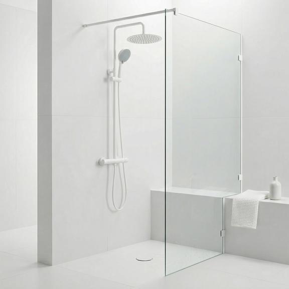 Sprchová súprava bez výtoku s termostatom Rea Lungo White