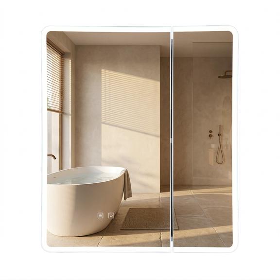 LED-es tükrös szekrény M1011-60 60x70