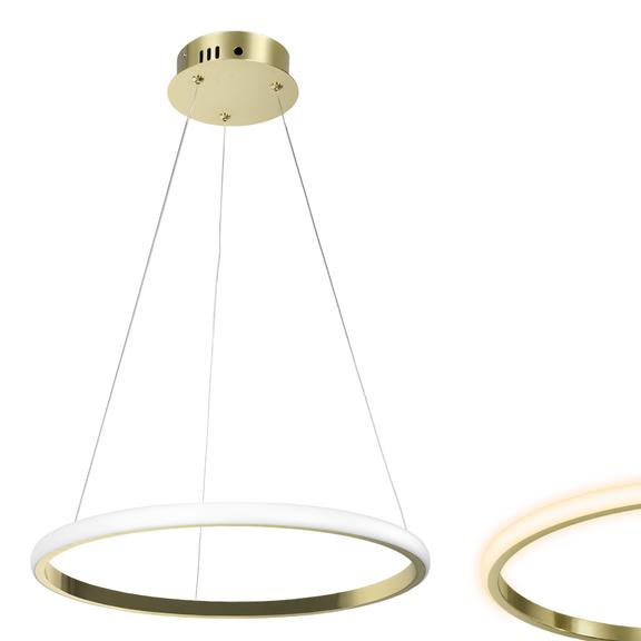 Lampa wisząca LHJ001-CP 40 cm GOLD