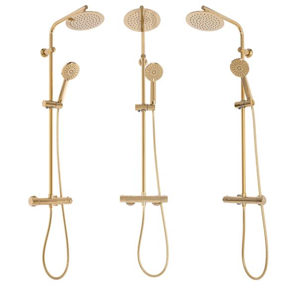 Shower set REA BLISS Gold