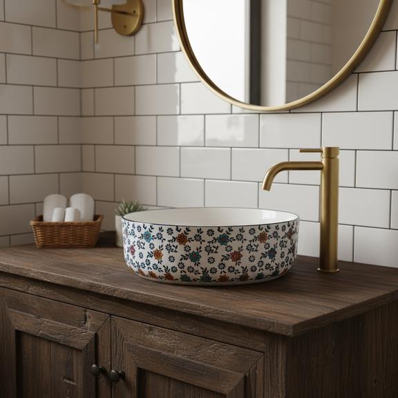 Umywalka nablatowa Rea Stefania